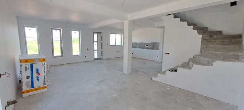 Dragomiresti Vale, casa 4 camere, teren 415 mp, utilitati, COMISION 0%